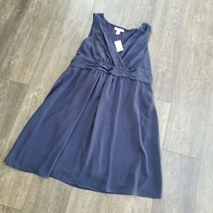 Motherhood maternity navy sleeveless dress - xl